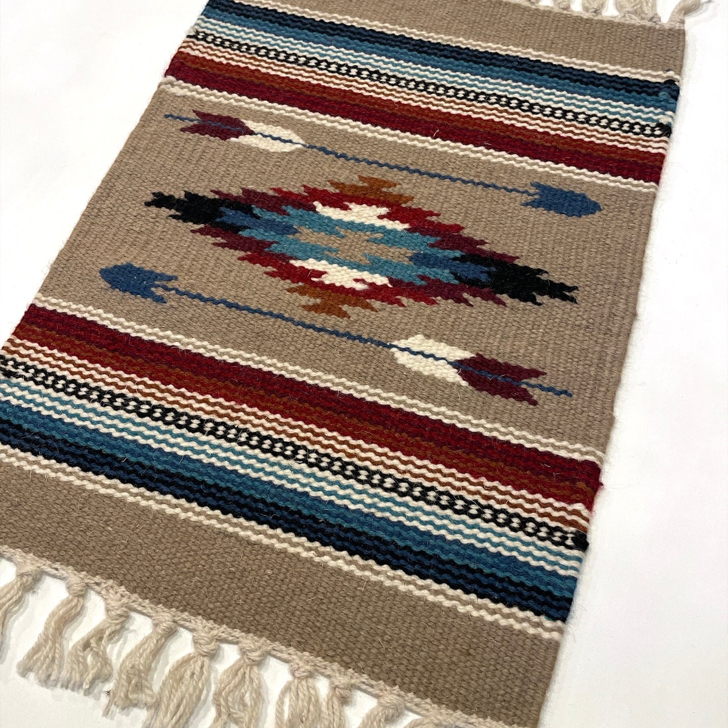 Hand Woven Southwest Table Mat 15" x 20" I