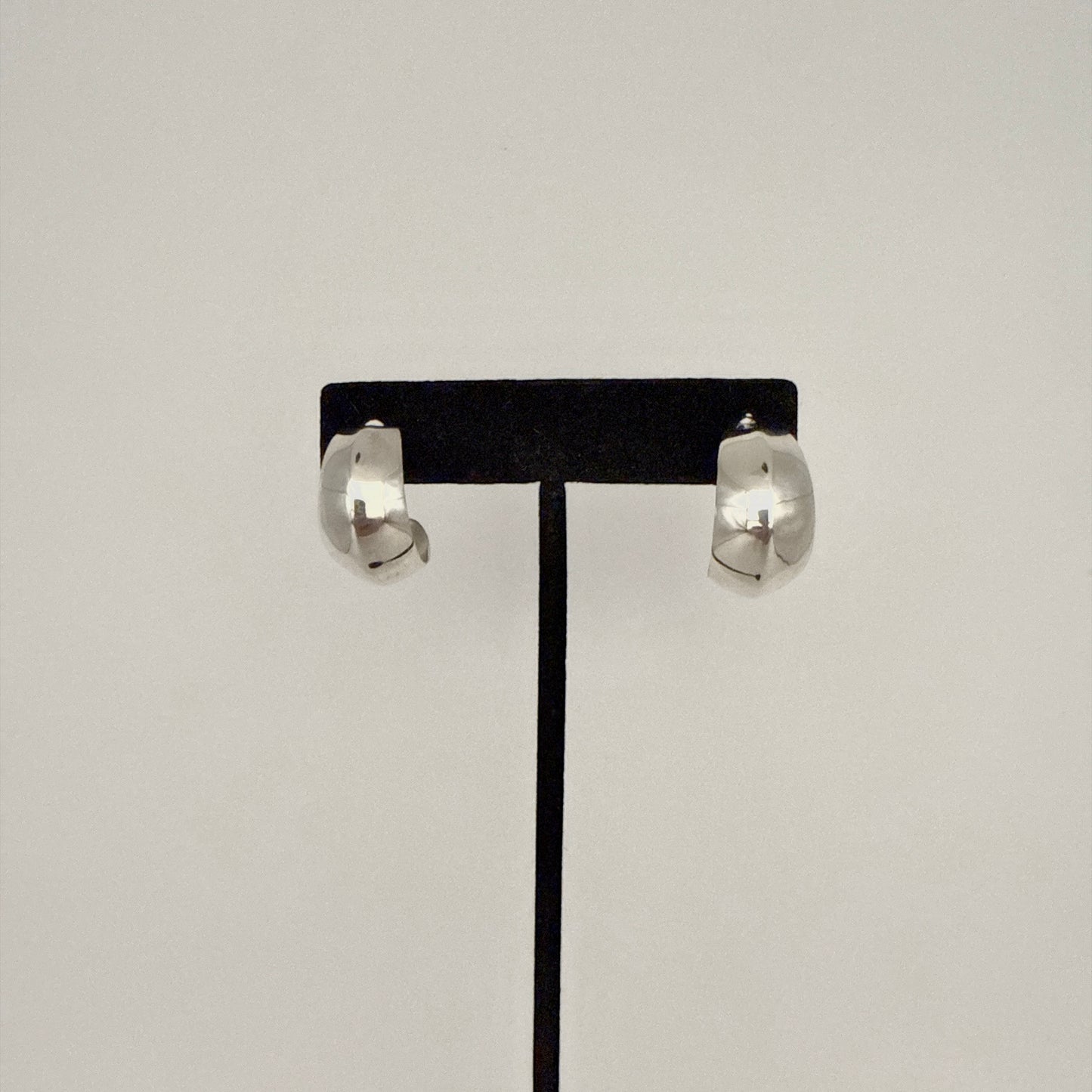 シルバースモールフープピアス 直径23mm