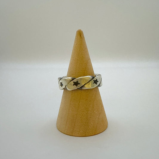 Star Chain Ring By Sunshine Reeves
