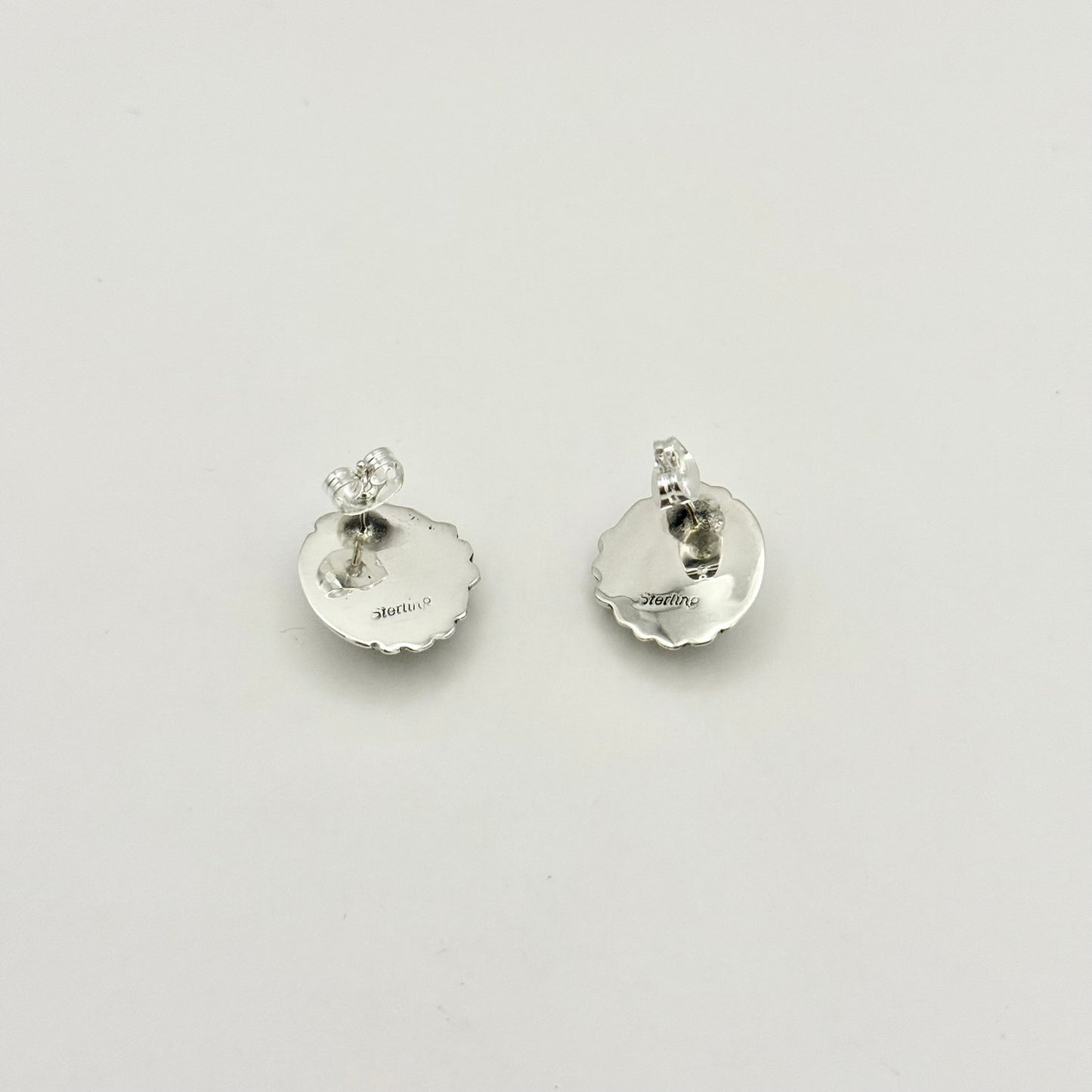 Howlite Stud Earrings AC