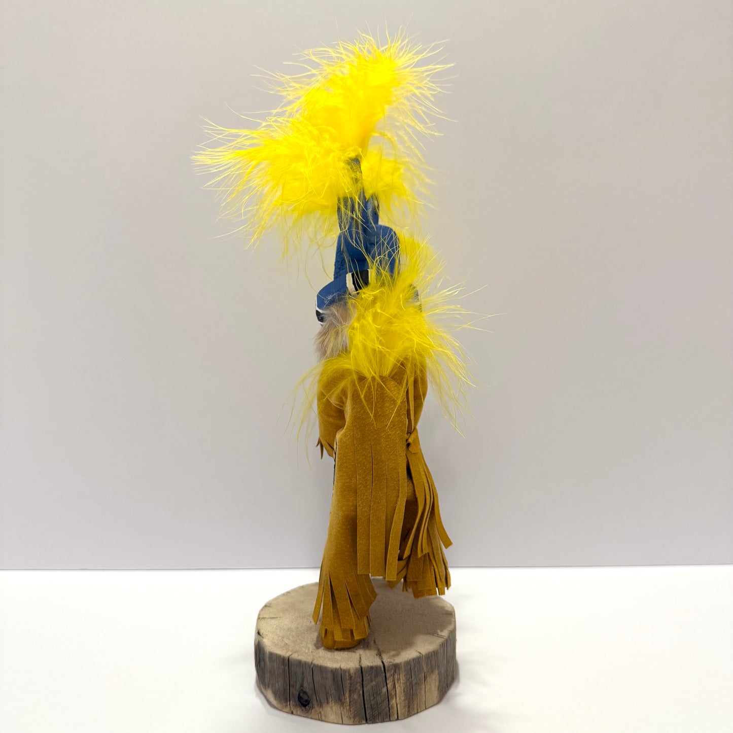 ネイティブアメリカンナバホ族 ココペリカチーナドール /ゴールド