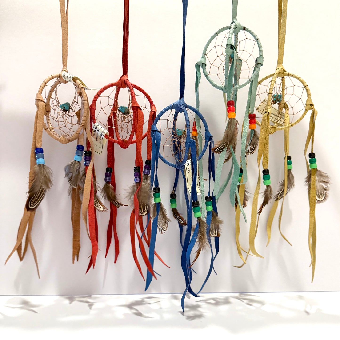 Native American Navajo 3D Double Dream Catcher 3" (8cm)