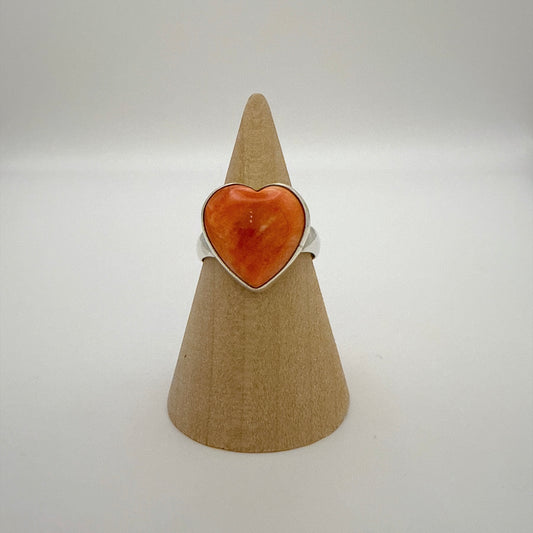 Spiny Heart Ring Size 8.5