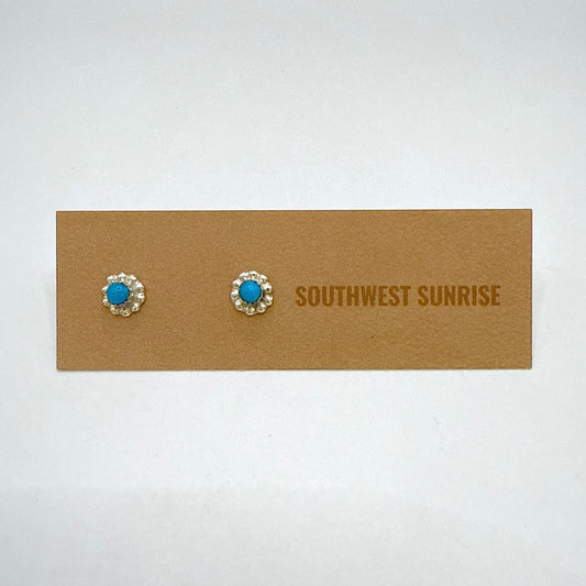 Turquoise Stud Earrings