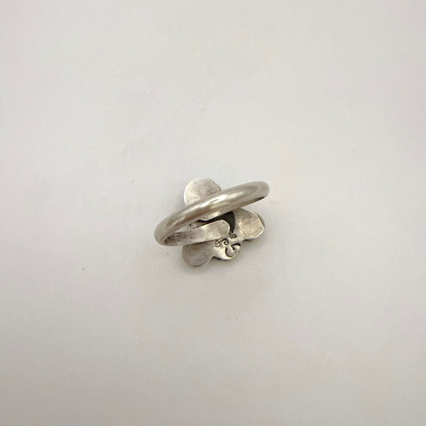 Turquoise Fan Ring Size 7.5