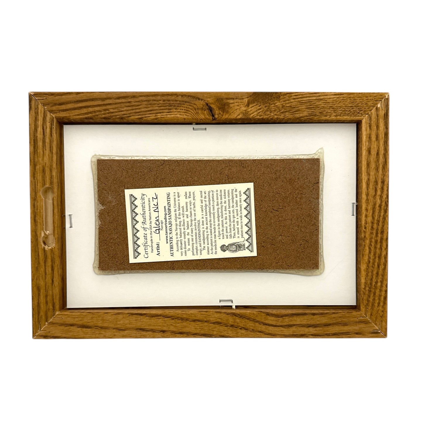 ナバホサンドペインティング 24 cm x 16.5 cm