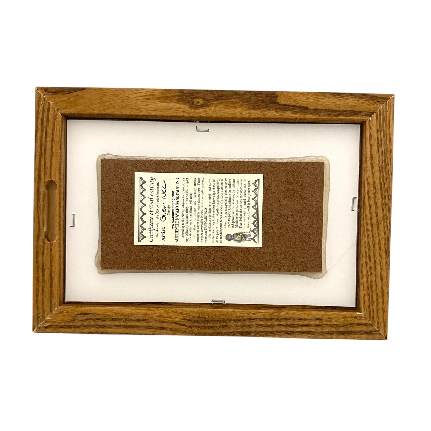 ナバホサンドペインティング 24 cm x 16.5 cm