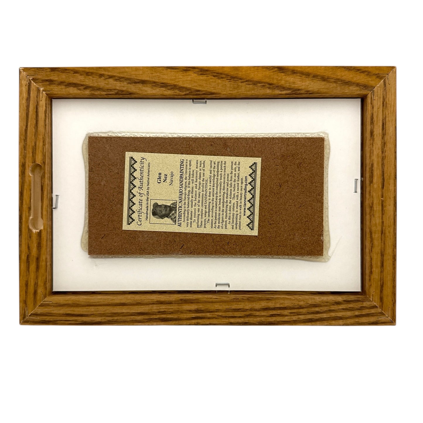 ナバホサンドペインティング 24 cm x 16.5 cm