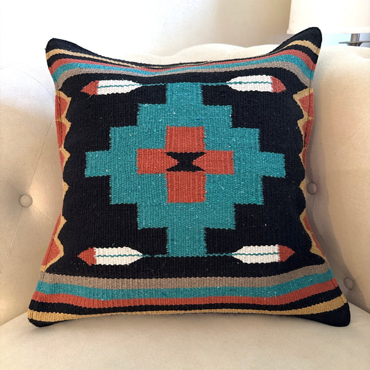 Handwoven Zapotec Pillow Cover Style 8Z