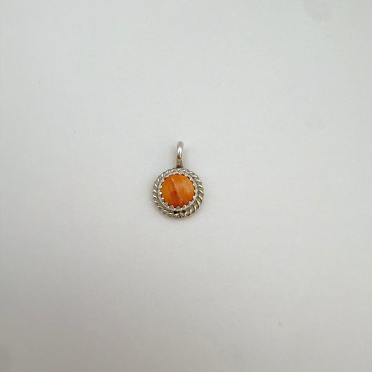 Orange Spiny Petite Pendant