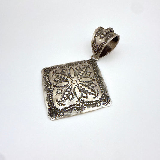 Stamped Pendant By Vincent Platero