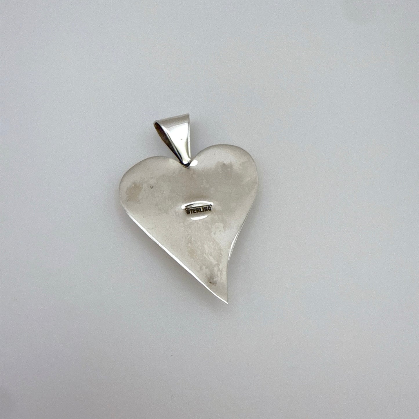 スタンプワークハートペンダントトップ