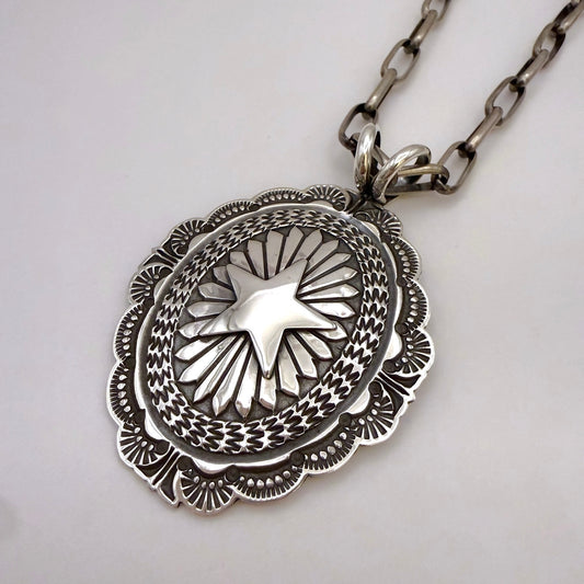 Star Concho Pendant By Sunshine Reeves CC