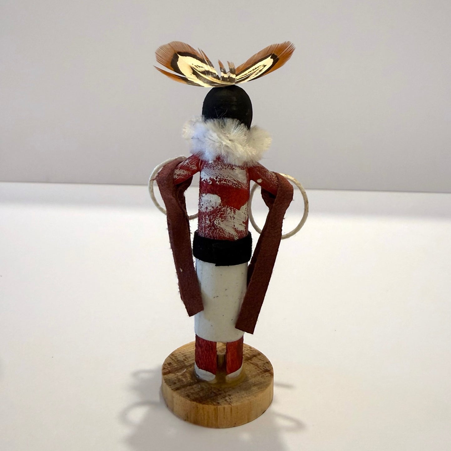 Native American Navajo Tiny Kachina Doll / Hoop Dancer