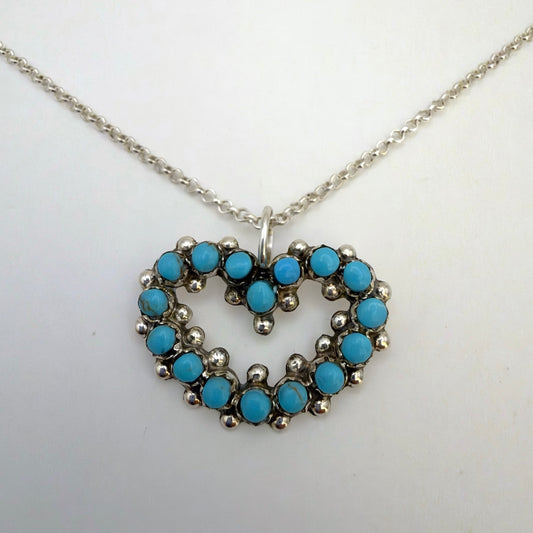 Turquoise Heart Pendant
