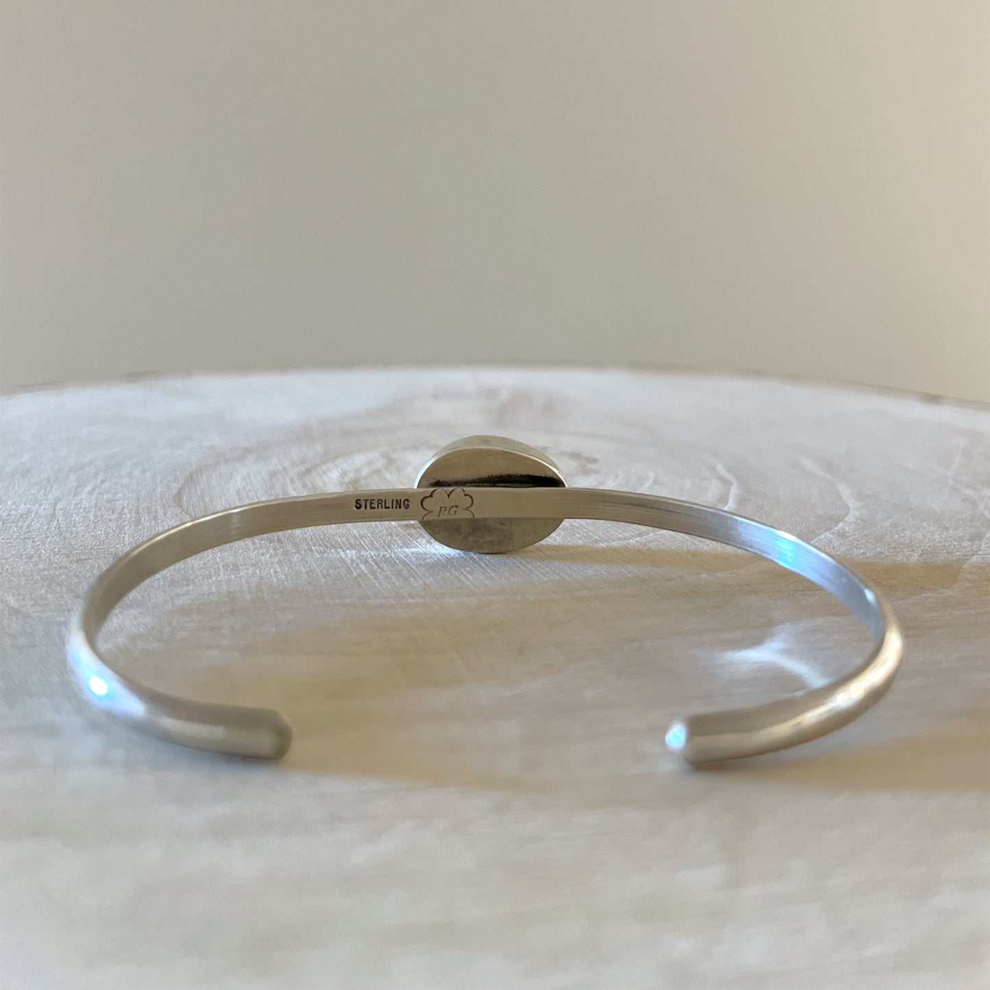 ターコイズバングル By Reva Goodluck 内周143mm