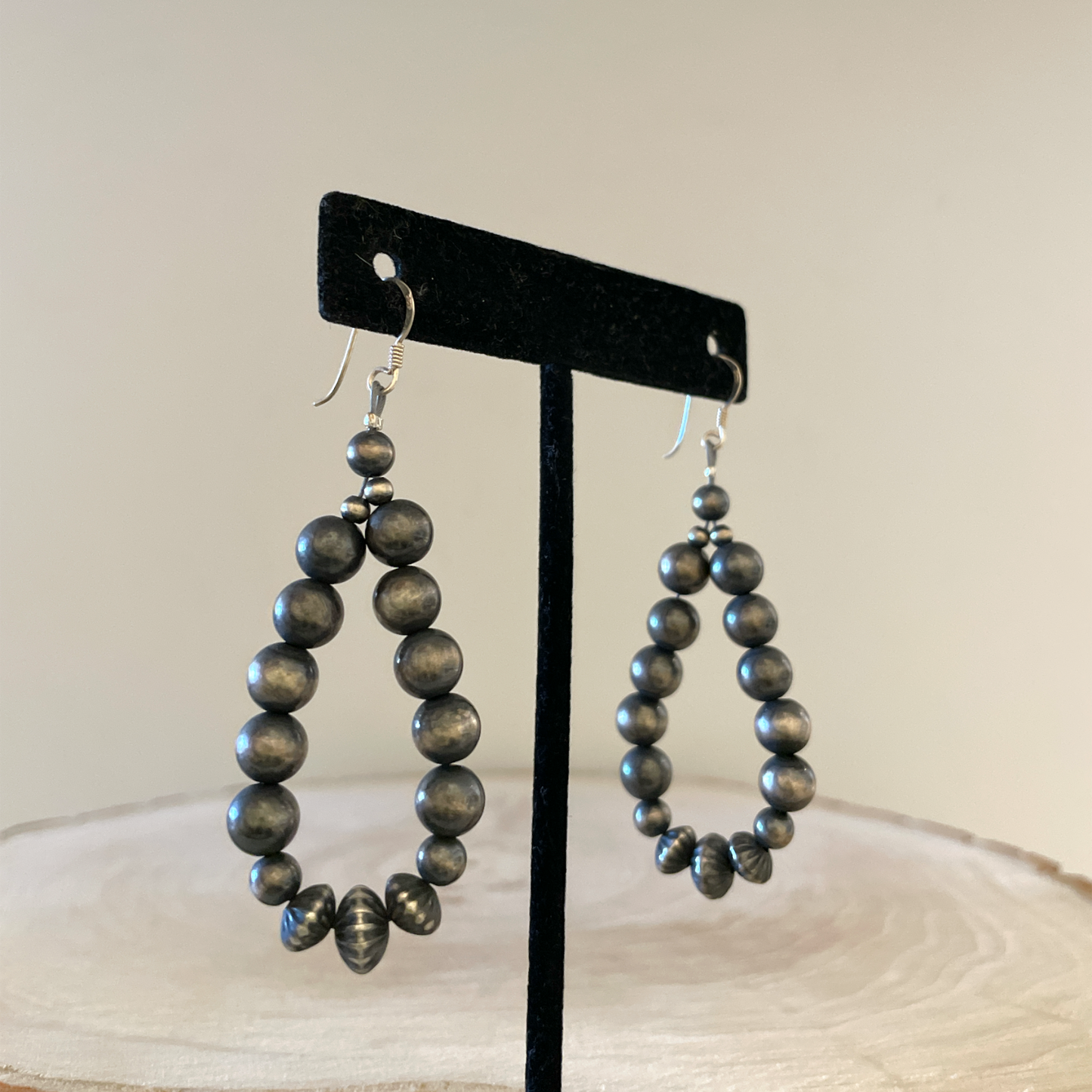 Navajo Pearl Earrings C