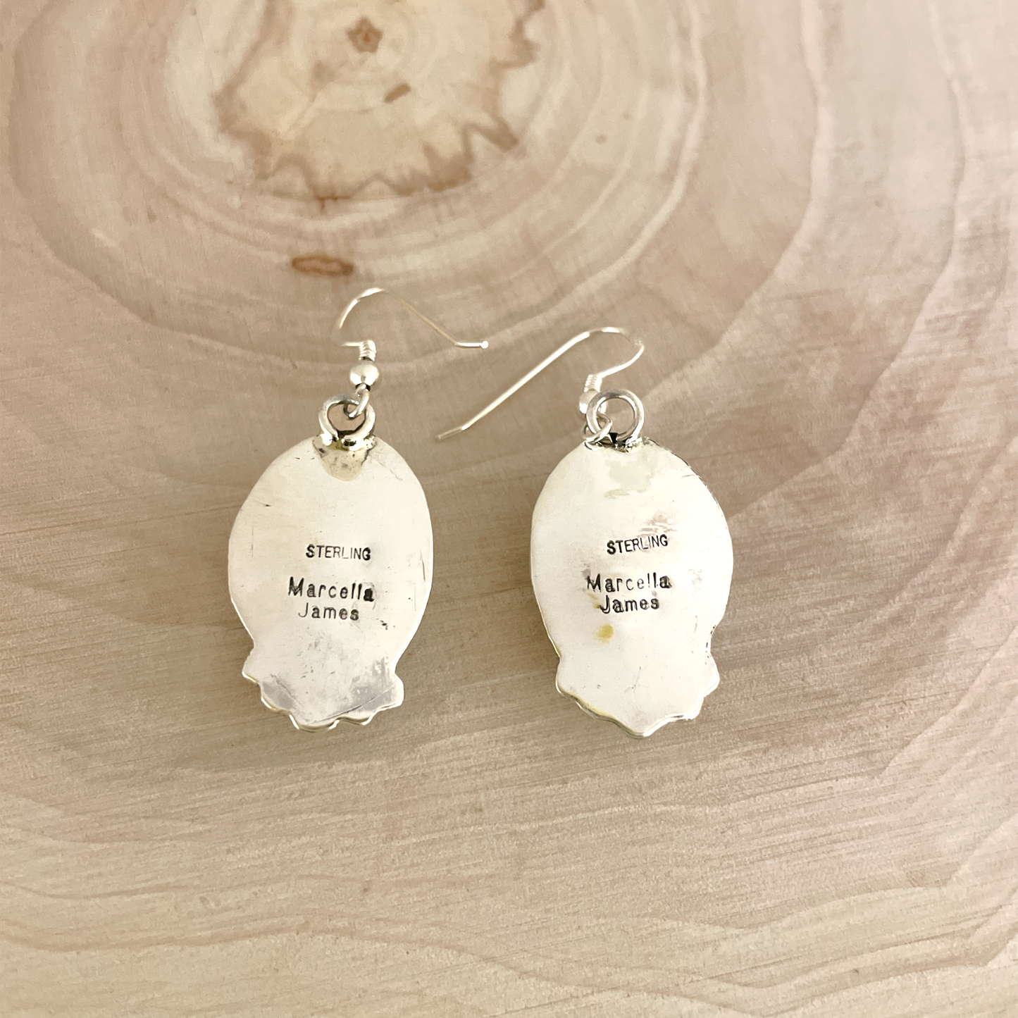 ターコイズマウンテンダングルピアス By Marcella James