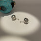 Navajo Pearl Stud Earrings 5/8"