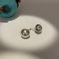 Navajo Pearl Stud Earrings 5/8"