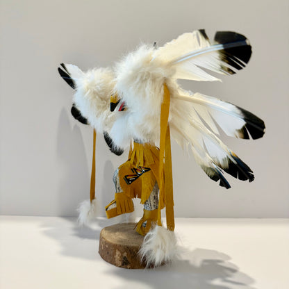 Native American Navajo Eagle Kachina Doll / Gold