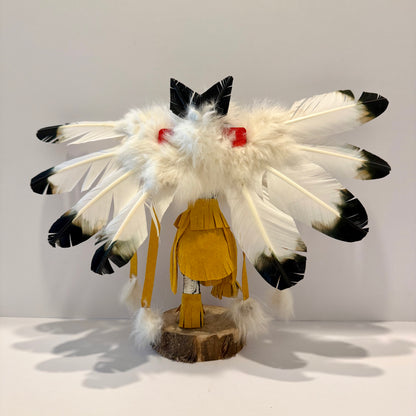 Native American Navajo Eagle Kachina Doll / Gold