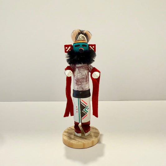 Native American Navajo Tiny Kachina Doll / Turtle
