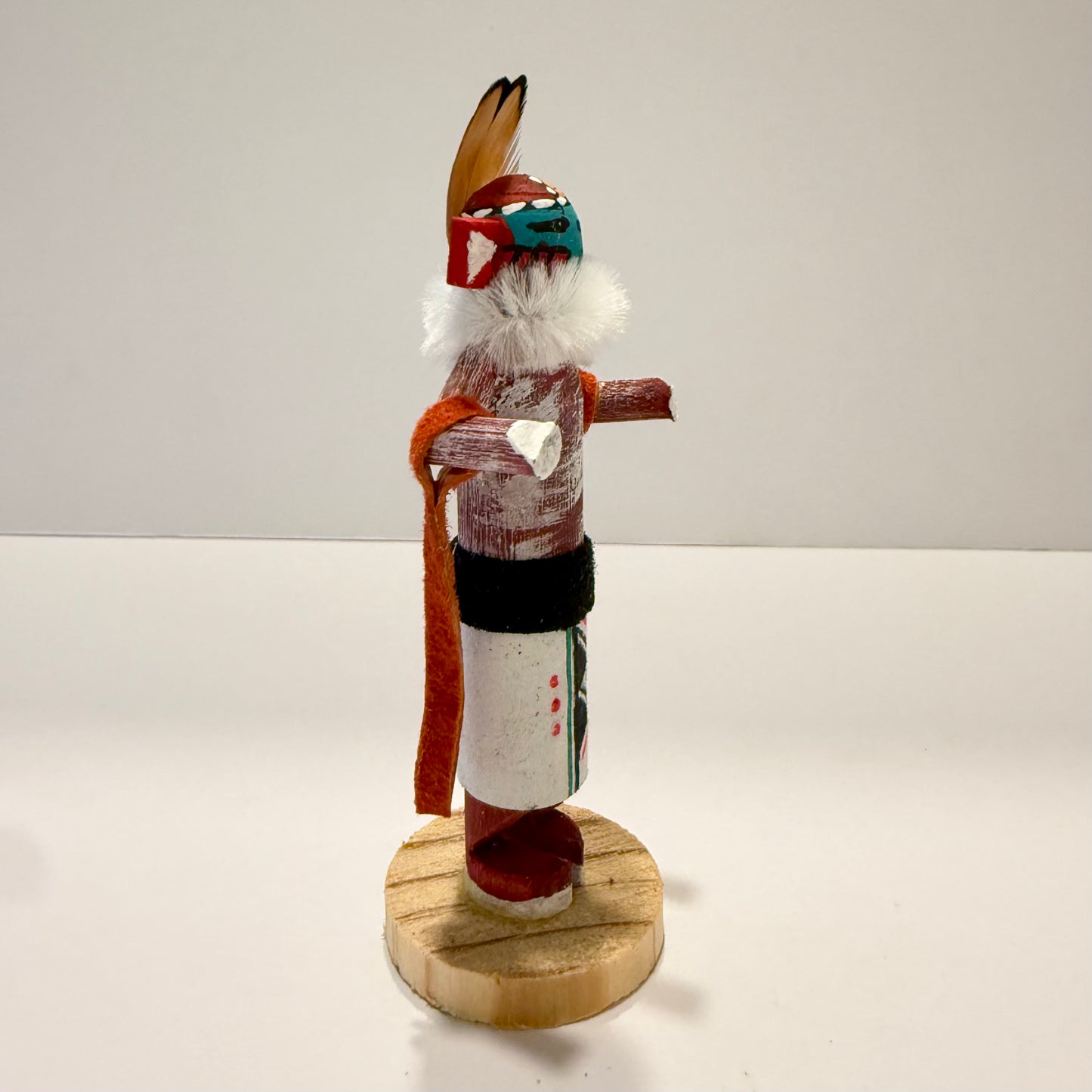 ネイティブアメリカン ナバホ族 タイニーカチーナドール/サイレントウォリアー