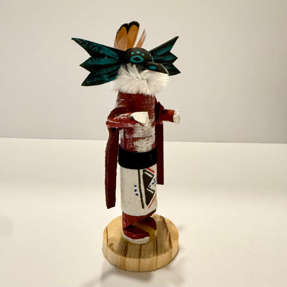 Native American Navajo Tiny Kachina Doll / Crow