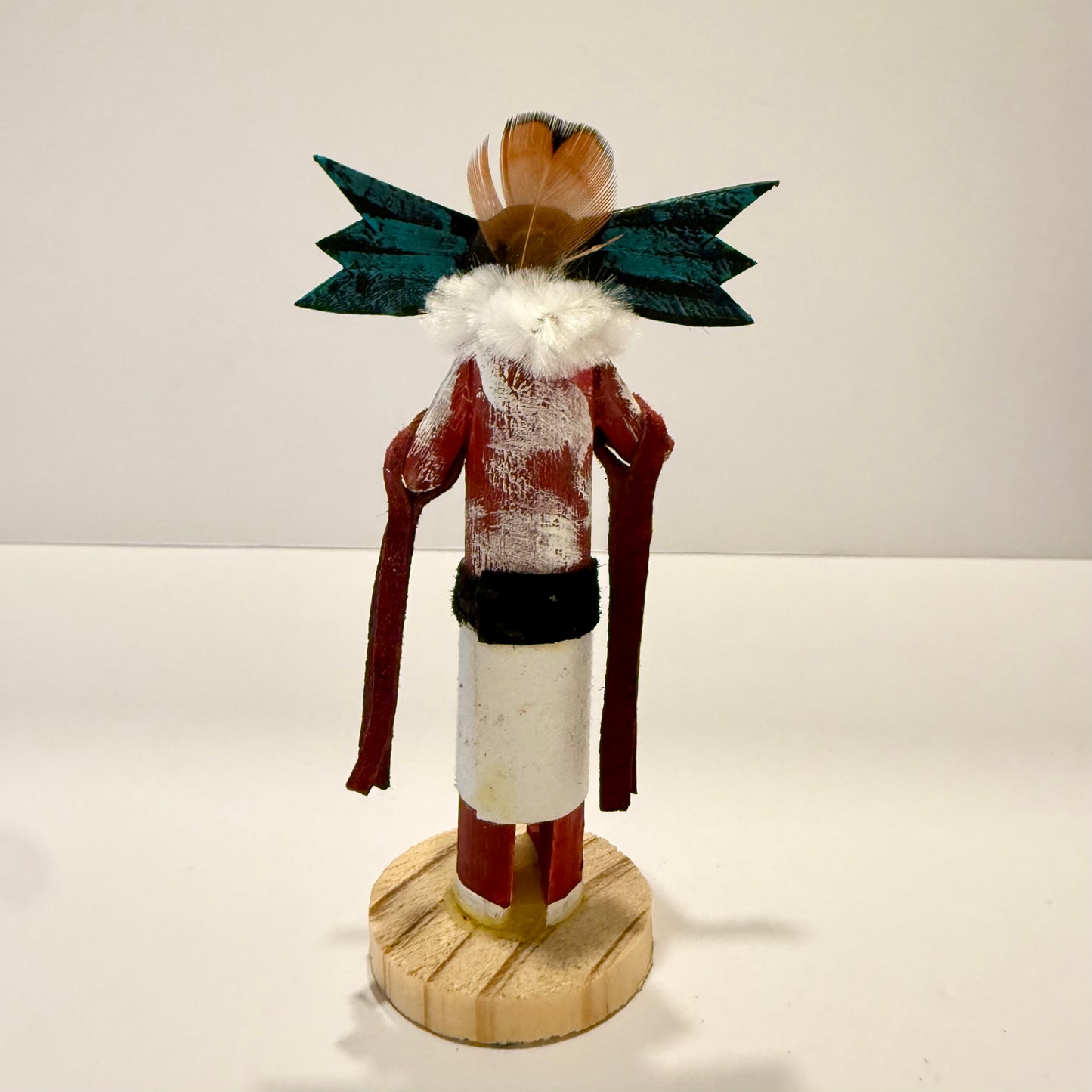 Native American Navajo Tiny Kachina Doll / Crow