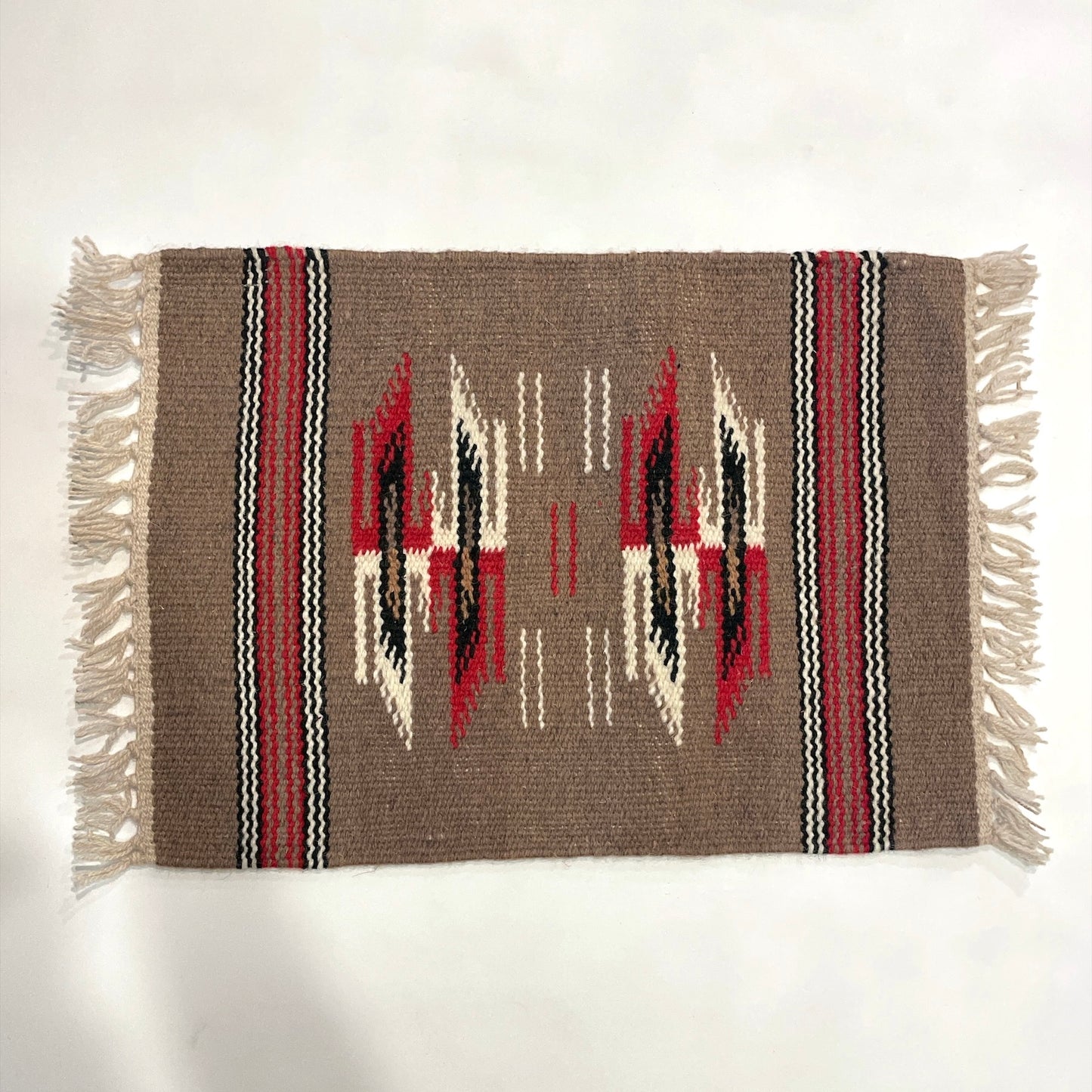 Hand Woven Southwest Table Mat  15" x 20" B