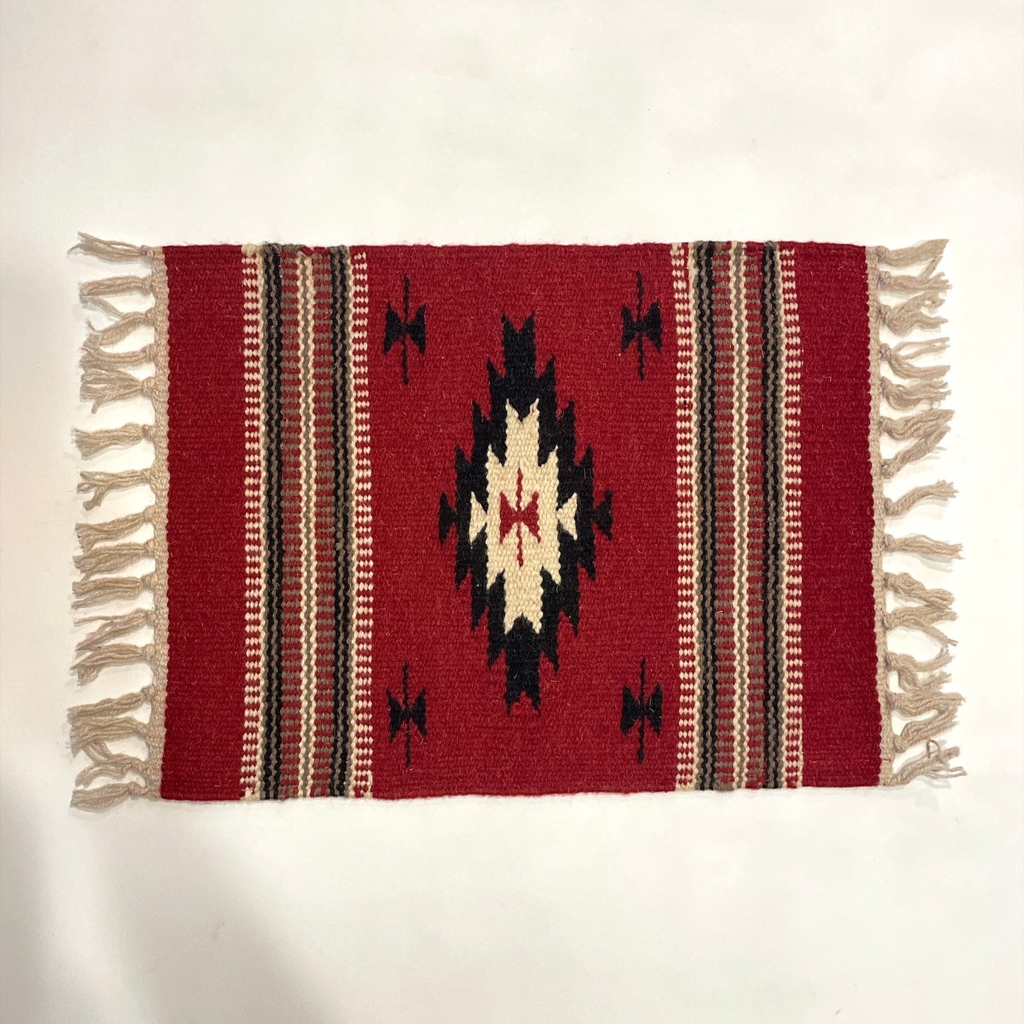 Hand Woven Southwest Table Mat  15" x 20" C