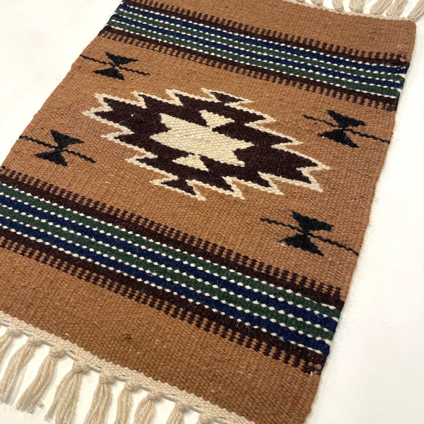 Hand Woven Southwest Table Mat  15" x 20" D