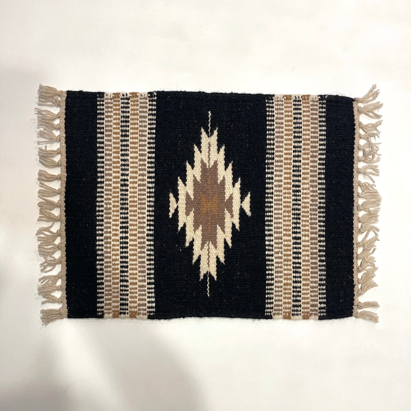 Hand Woven Southwest Table Mat  15" x 20" E