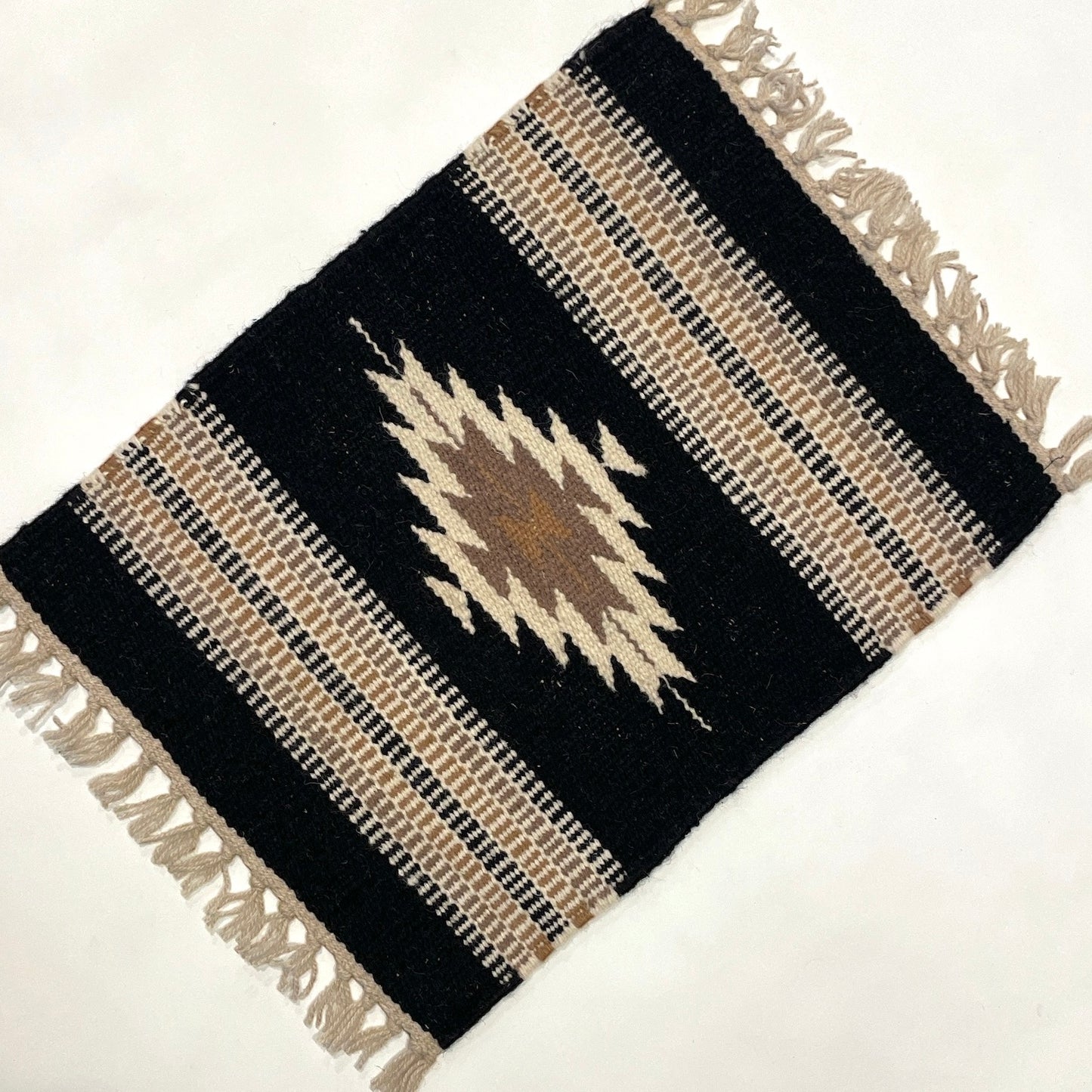 Hand Woven Southwest Table Mat  15" x 20" E