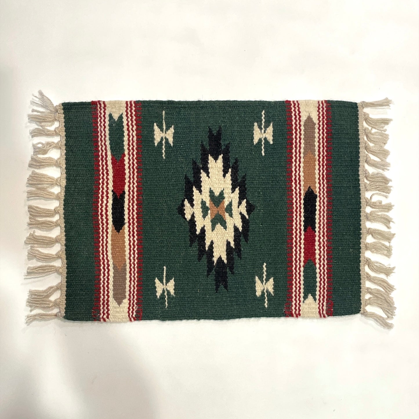 Hand Woven Southwest Table Mat  15" x 20" F