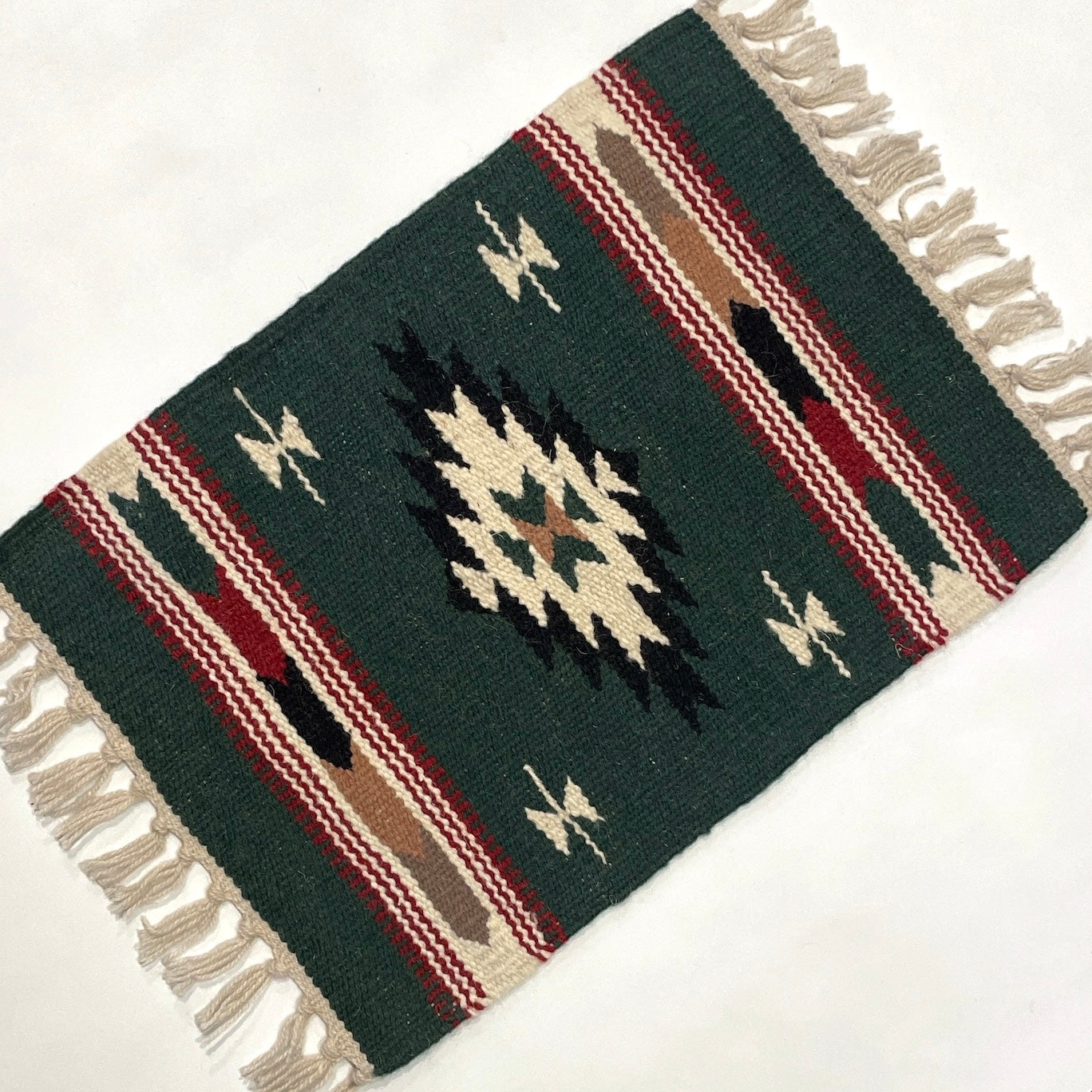 Hand Woven Southwest Table Mat  15" x 20" F