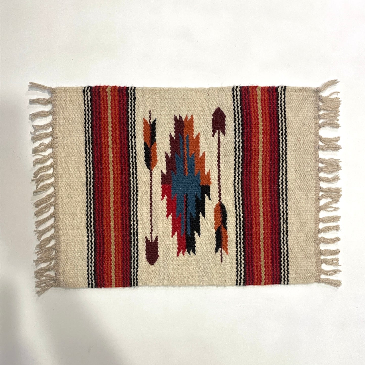 Hand Woven Southwest Table Mat  15" x 20" G