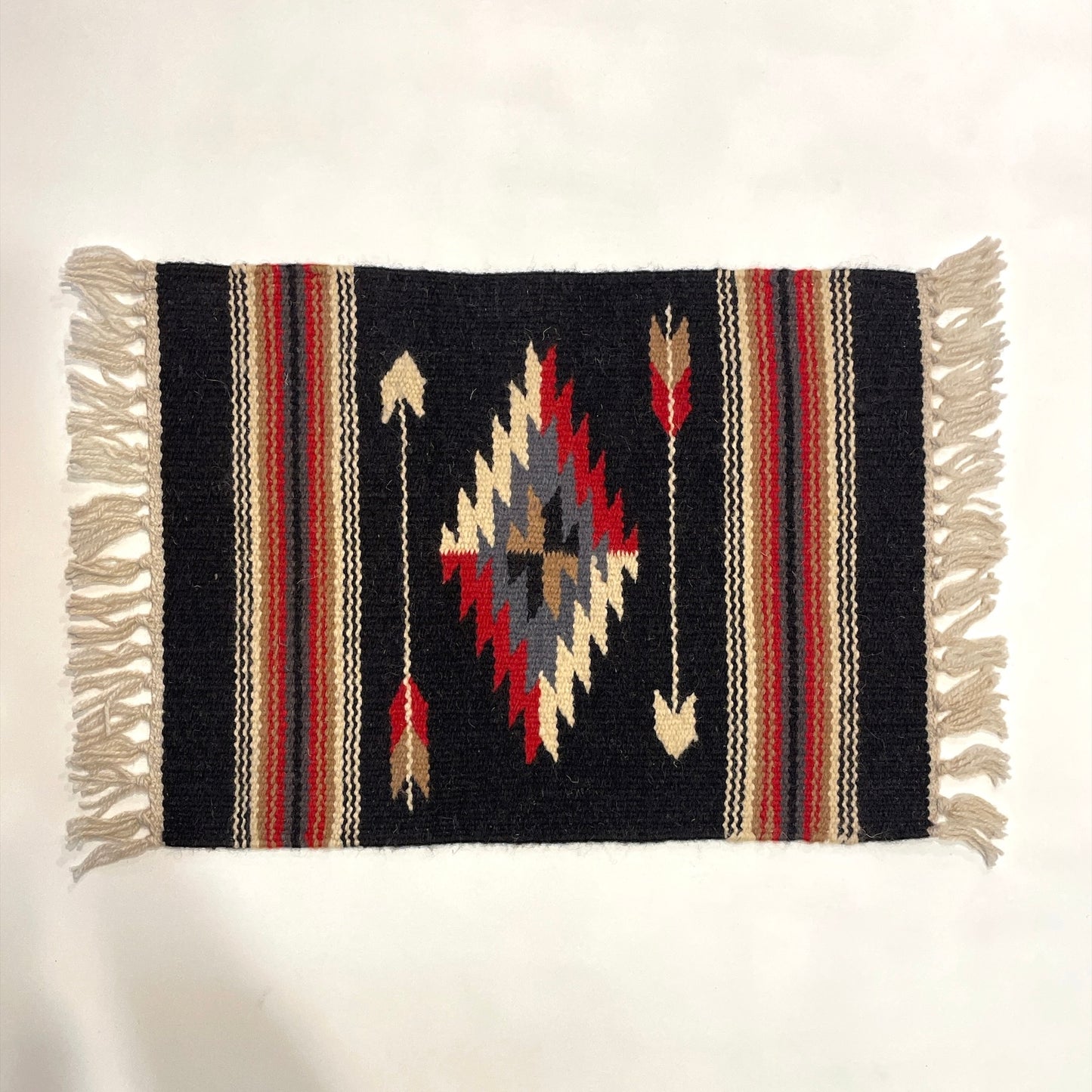 Hand Woven Southwest Table Mat  15" x 20" H