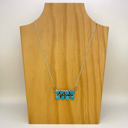 キングマンターコイズバーネックレス By Marcella James 