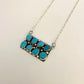 Kingman Turquoise Bar Necklace F