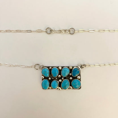 キングマンターコイズバーネックレス By Marcella James F