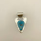 Turquoise Arrowhead Pendant