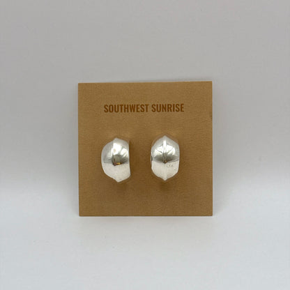 シルバースモールフープピアス 直径２３mm