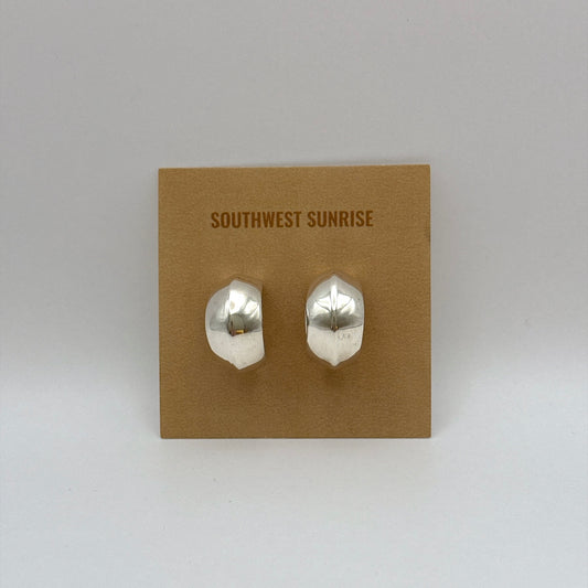 シルバースモールフープピアス 直径２３mm