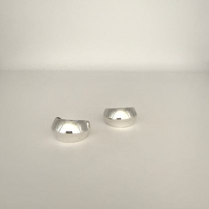 シルバースモールフープピアス 直径２３mm