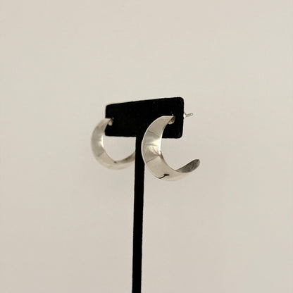 シルバースモールフープピアス 直径２３mm