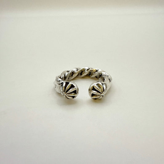 Twisted Concho Ring By Sunshine Reeves