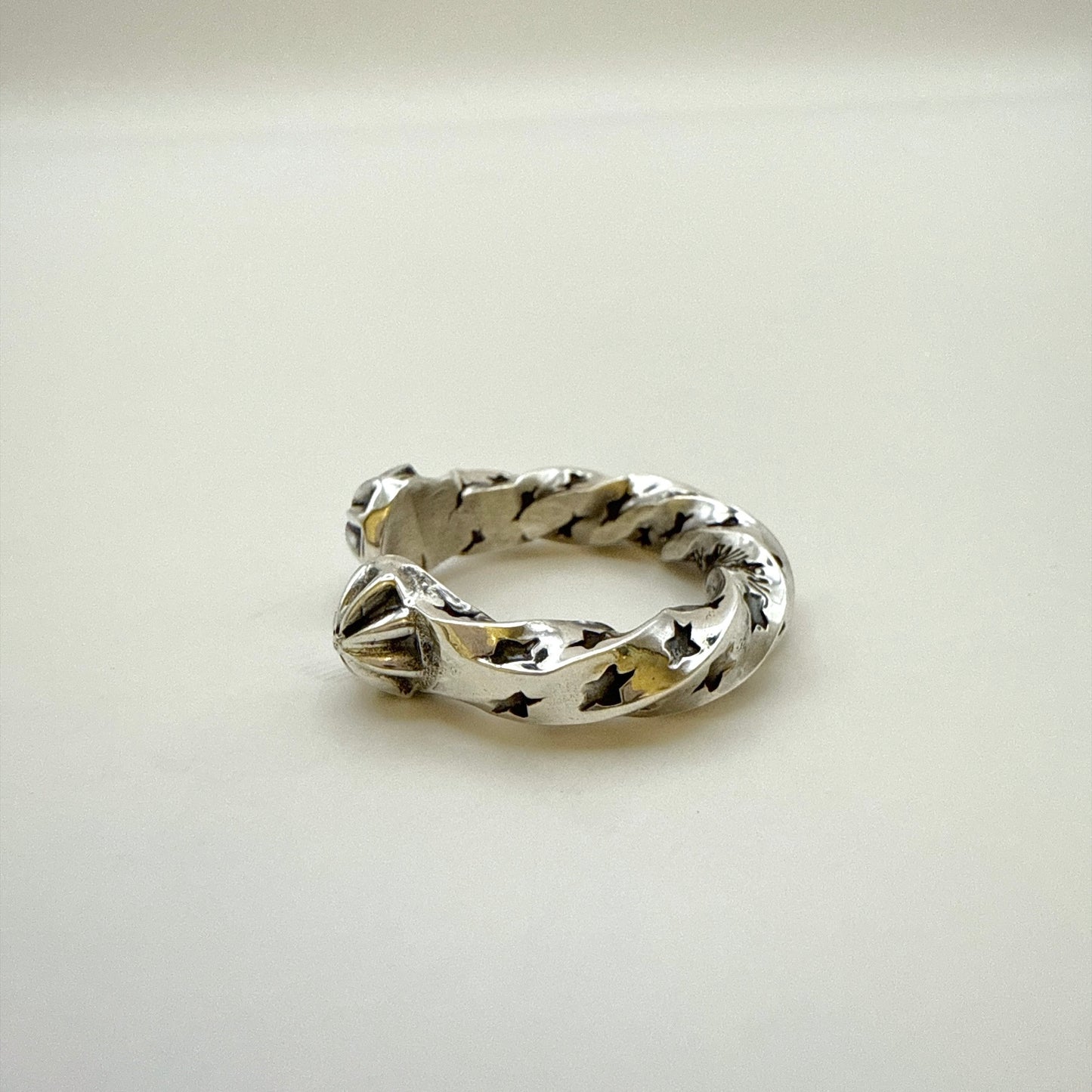 Twisted Concho Ring By Sunshine Reeves