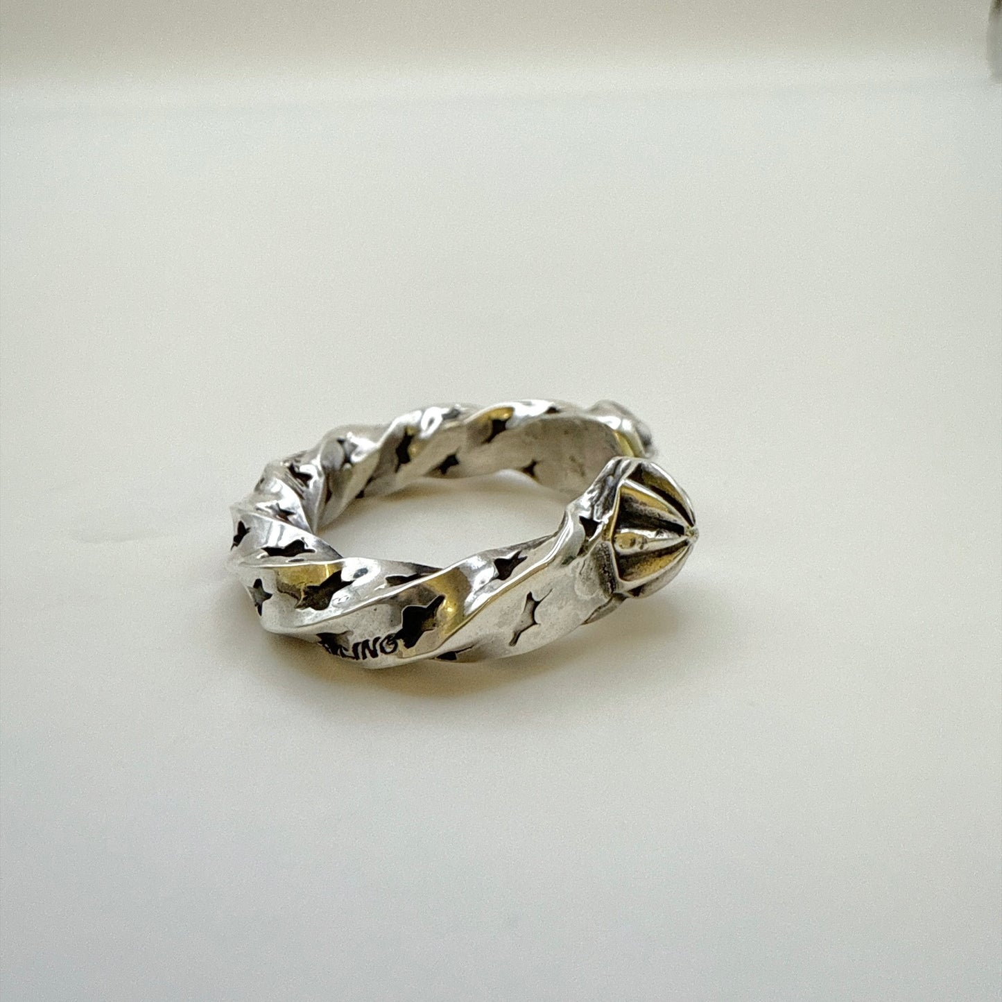 Twisted Concho Ring By Sunshine Reeves